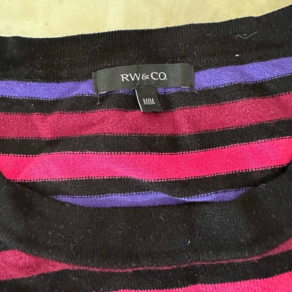 Color stripe sweater - Picture 2 of 2